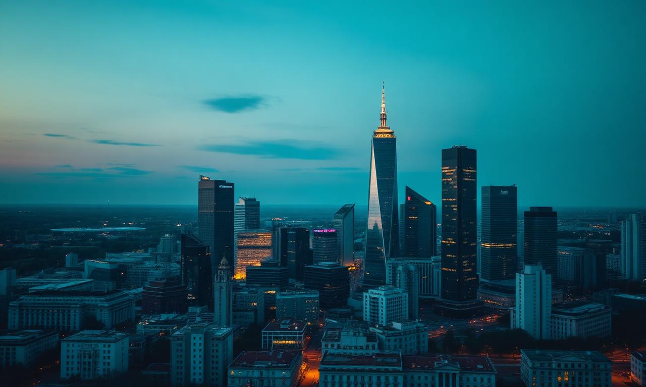 Warsaw skyline — Driveon HQ